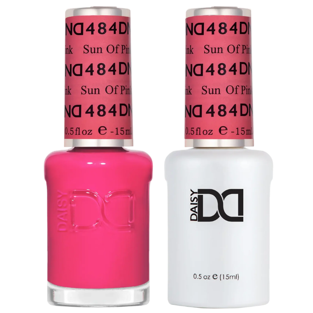 Shop DND Gel Polish 484 Sun of Pink | Single or Duo