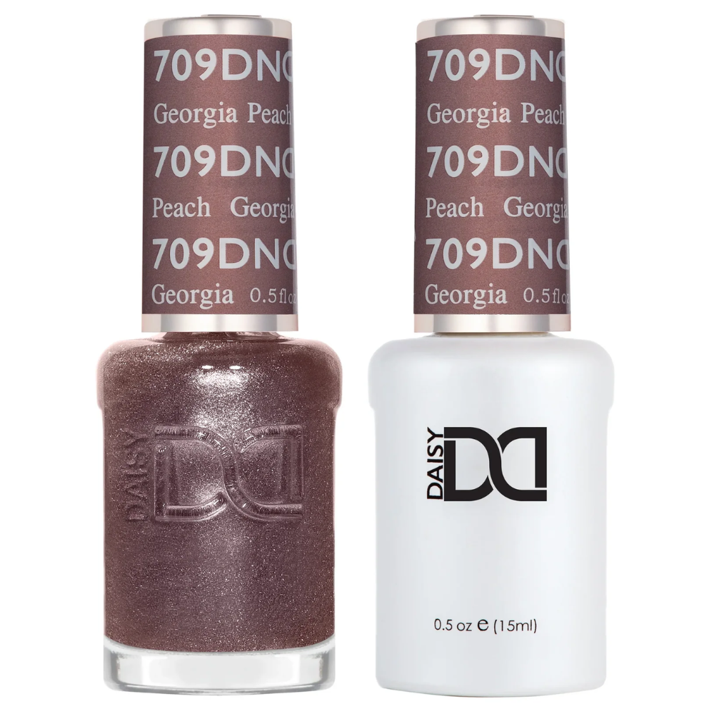 Shop DND Gel Polish 709 Georgia Peach | Single or Duo