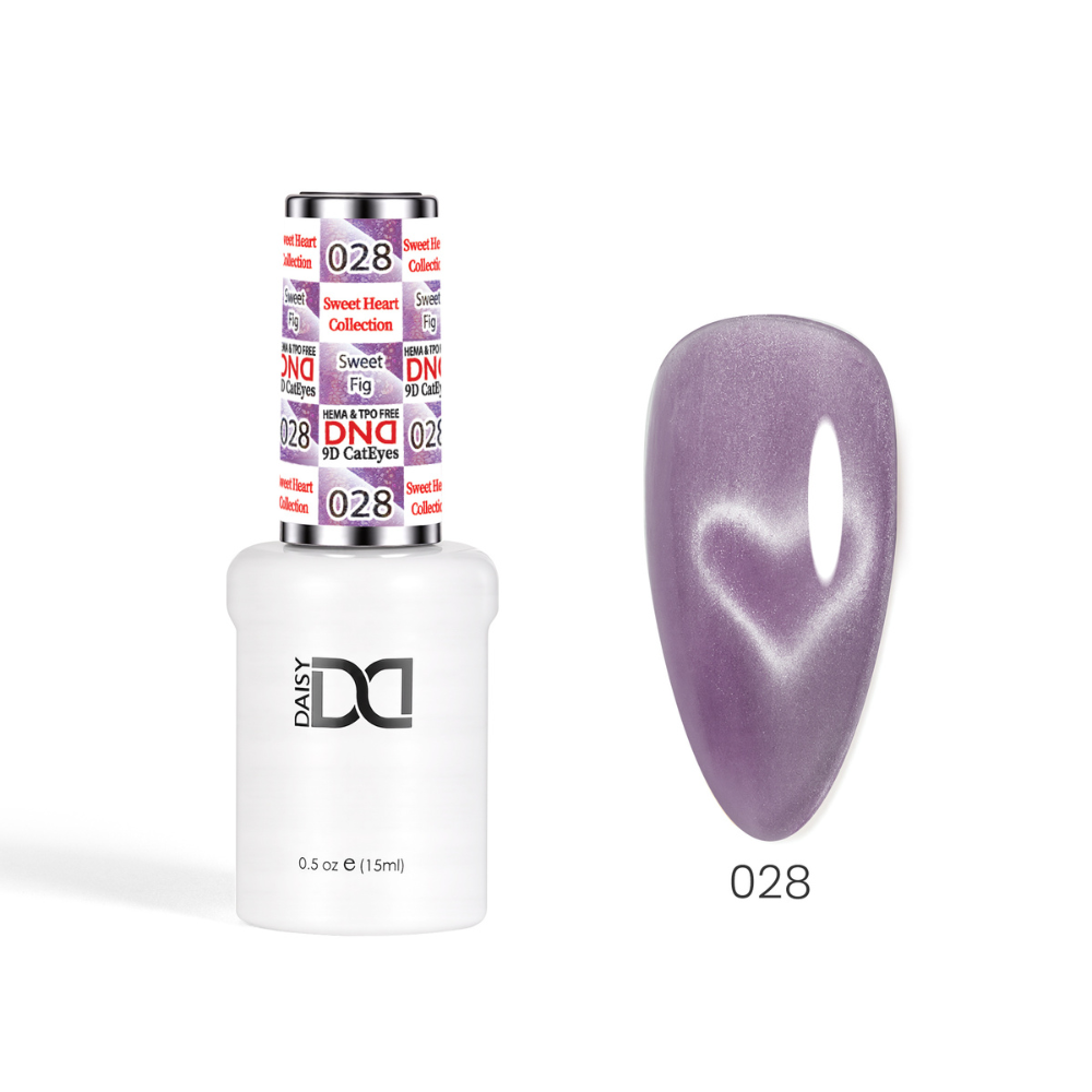DND HEMA & TPO Free 9D Cat Eye - 028 Sweet Fig