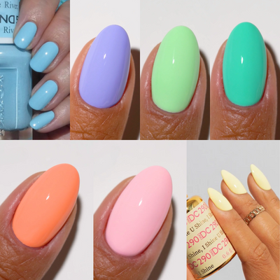 DND Pastel Spring Swatch