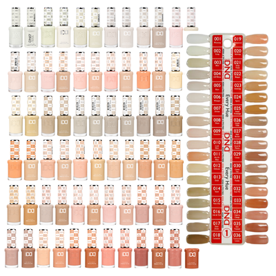 dnd hema free gel and polish duo swatch