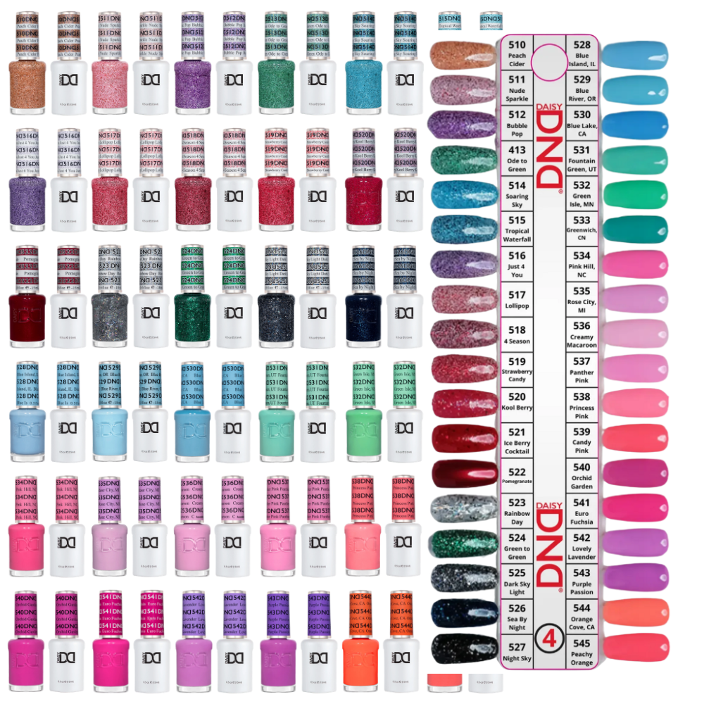 DND Swatch Gel & Polish Collection 4
