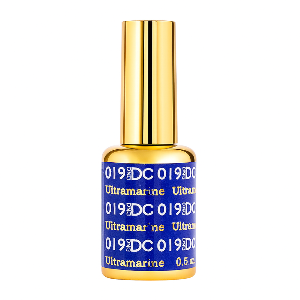 gel bottle of DND DC Gel - 019 Ultramarine