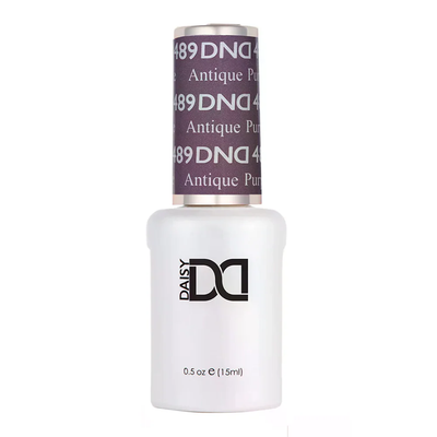 gel bottle of DND Gel Polish - 489 Antique Purple