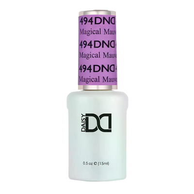 gel bottle of DND Gel Polish - 494 Magical Mauve