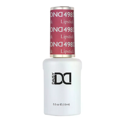 gel bottle of DND Gel Polish - 498 Lipstick