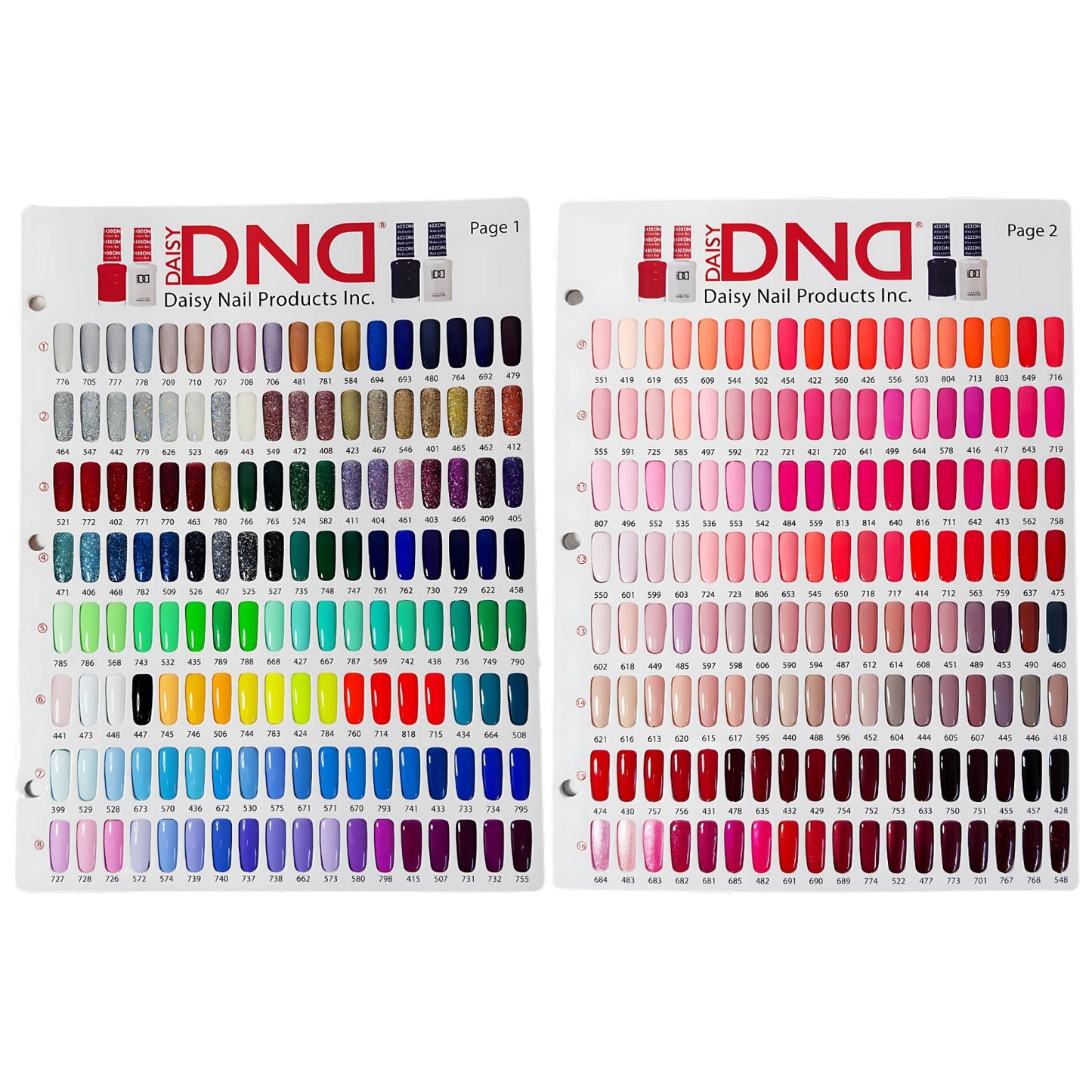 DND Swatch Book duo