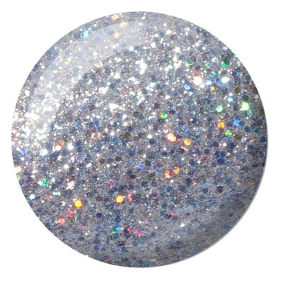 swatch of 005 Rainbow Disco Gel & Polish Diva Duo by DND