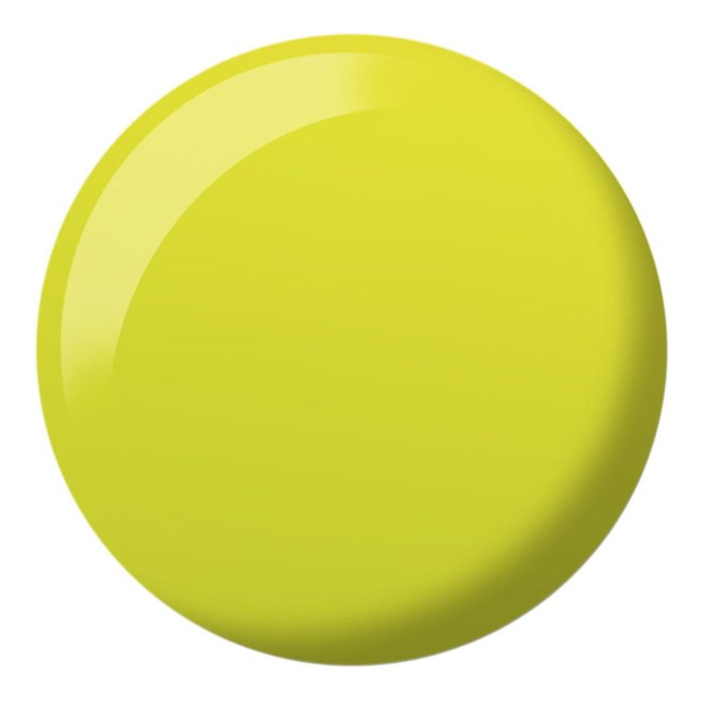 color swatch for DND Diva Gel - 188 Highlighter Yellow