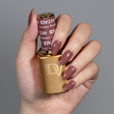 DND Diva Gel Polish - 239 Chestnut Wonders