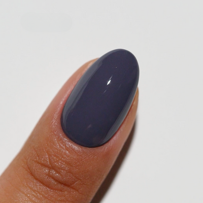 finger wearing 263 Trip To NYC Gel Polish DND Diva