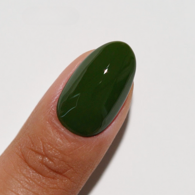 hands wearing Going Camo Diva Gel & Polish Duo by DND