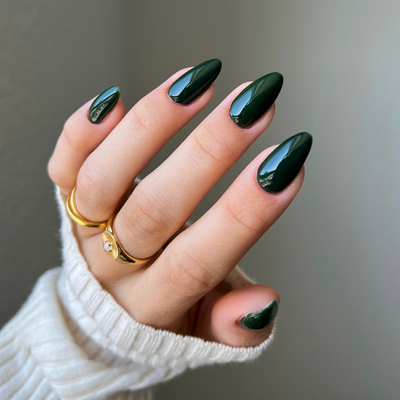 hands wearing 290 Art House Diva Gel & Polish Duo by DND