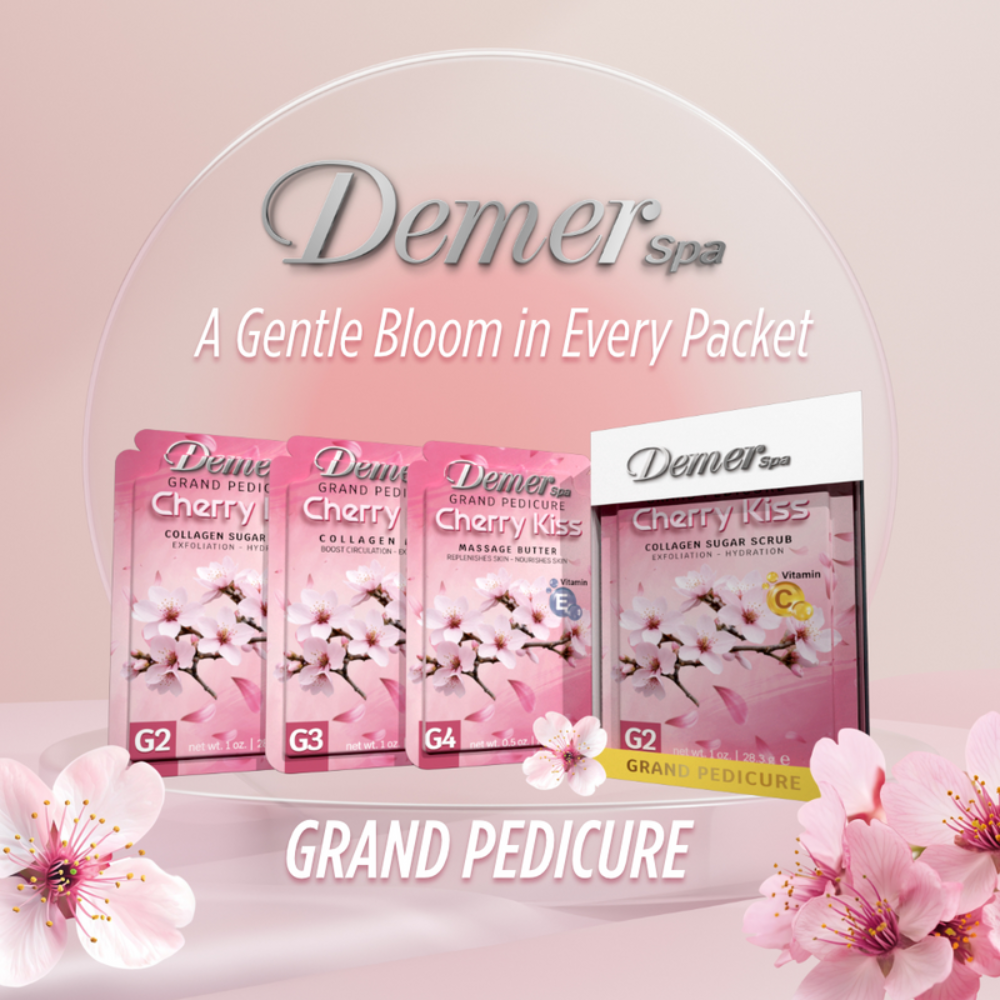 Demer 4 in 1 PediBox - Cherry Kiss