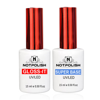 Gel Base & Gloss it Top Coat Duo by Notpolish