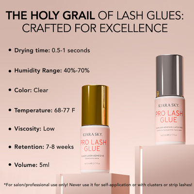 The holy Grail of lash glues: crafted for excellence