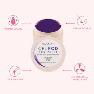 Info about Plumsy Gel Pod Pro Paint by Kiara Sky