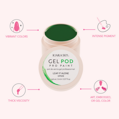 Info about Leaf It Alone Gel Pod Pro Paint by Kiara Sky