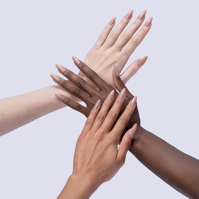 hands wearing 213 Picnic in the Park Gel Polish by V Beauty Pure