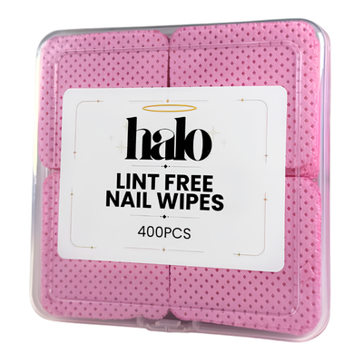 Halo Lint Free Wipes 400ct - Pink