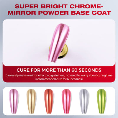 Halo Chrome Base Coat Example