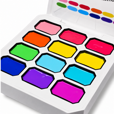 Halo Pat Pat Gel Art Palette - Summer Fun Collection