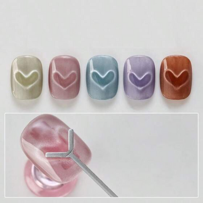 Heart Cat Eye Magnetic Tool colors