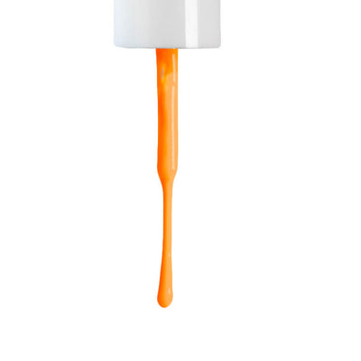 swatch of CM05 Hot Orange Nail Art Polish by Lechat