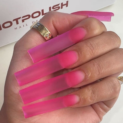 hands wearing #228 Porsche OG Powder by Notpolish