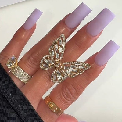 hands wearing of #227 Cutie Patootie OG Powder by Notpolish