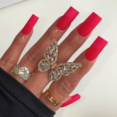 hands wearing #222 Let's Go Party OG Powder by Notpolish