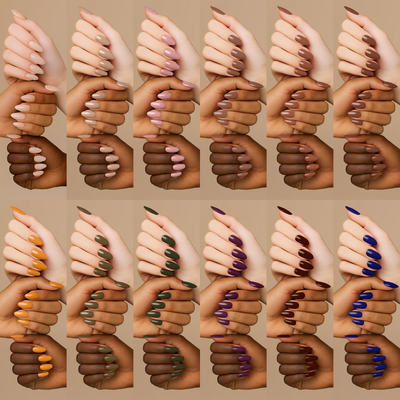 Kiara Sky Color Swatches for The Fall Edit Gel Bundle