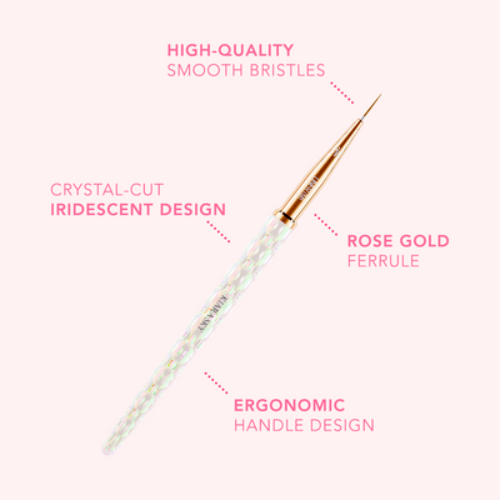 Example of M Liner Nail Art Brush by Kiara Sky