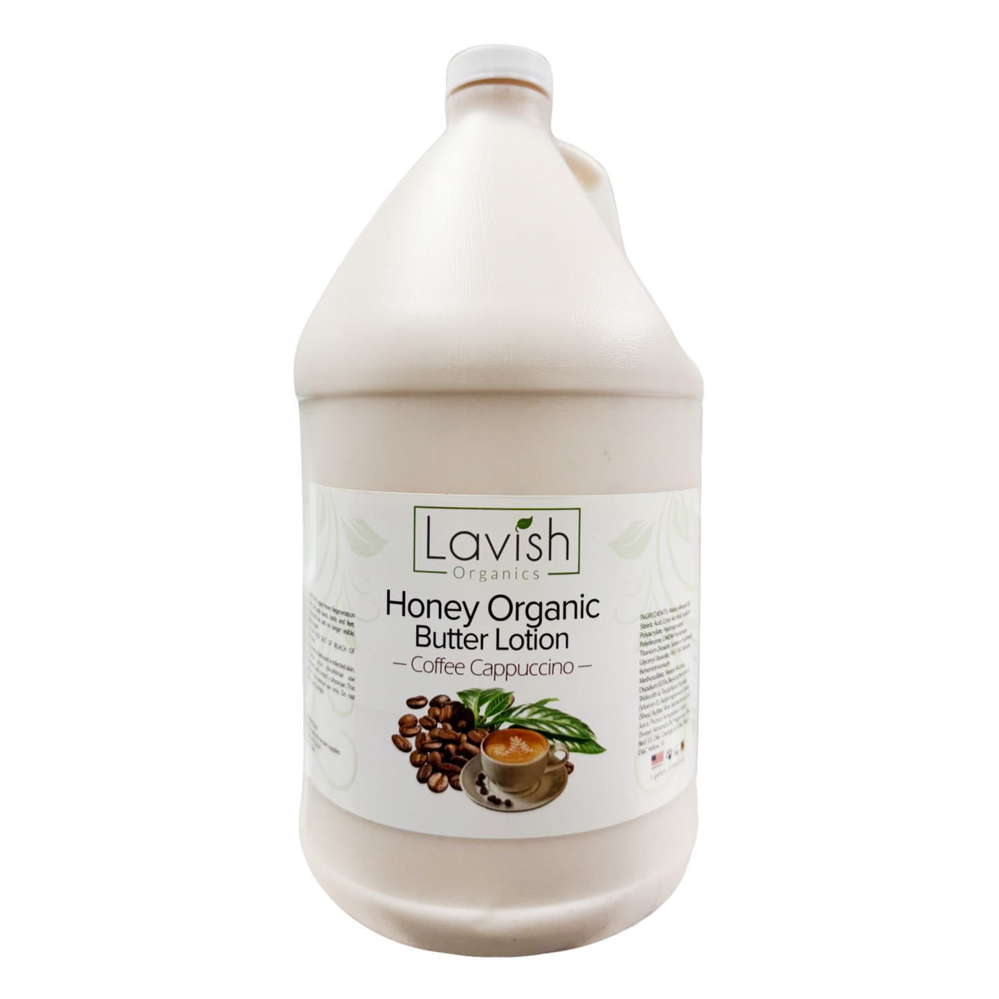 Lavish Lotion 1 Gallon - Coffee Cappuccino