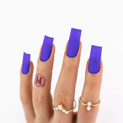 hands weairng M093 Lush Blue Matching Trio by Notpolish