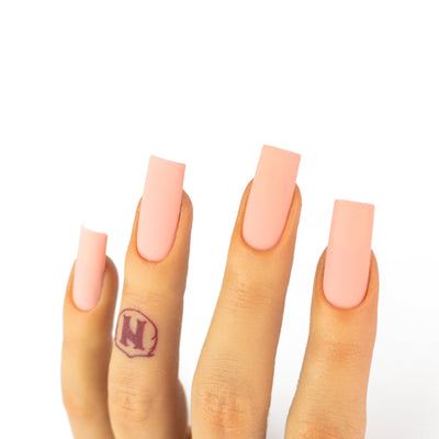 hands wearing OG147 Sunset Glow Trio by Notpolish