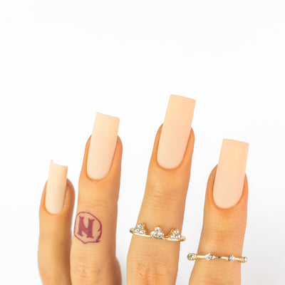 hands wearing OG155 Warm Glow Trio by Notpolish