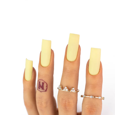 hands wearing OG205 Beez Like That Trio by Notpolish