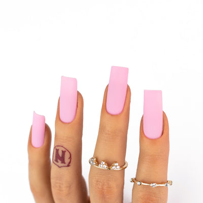 hands wearing OG207 Rose Water Trio by Notpolish