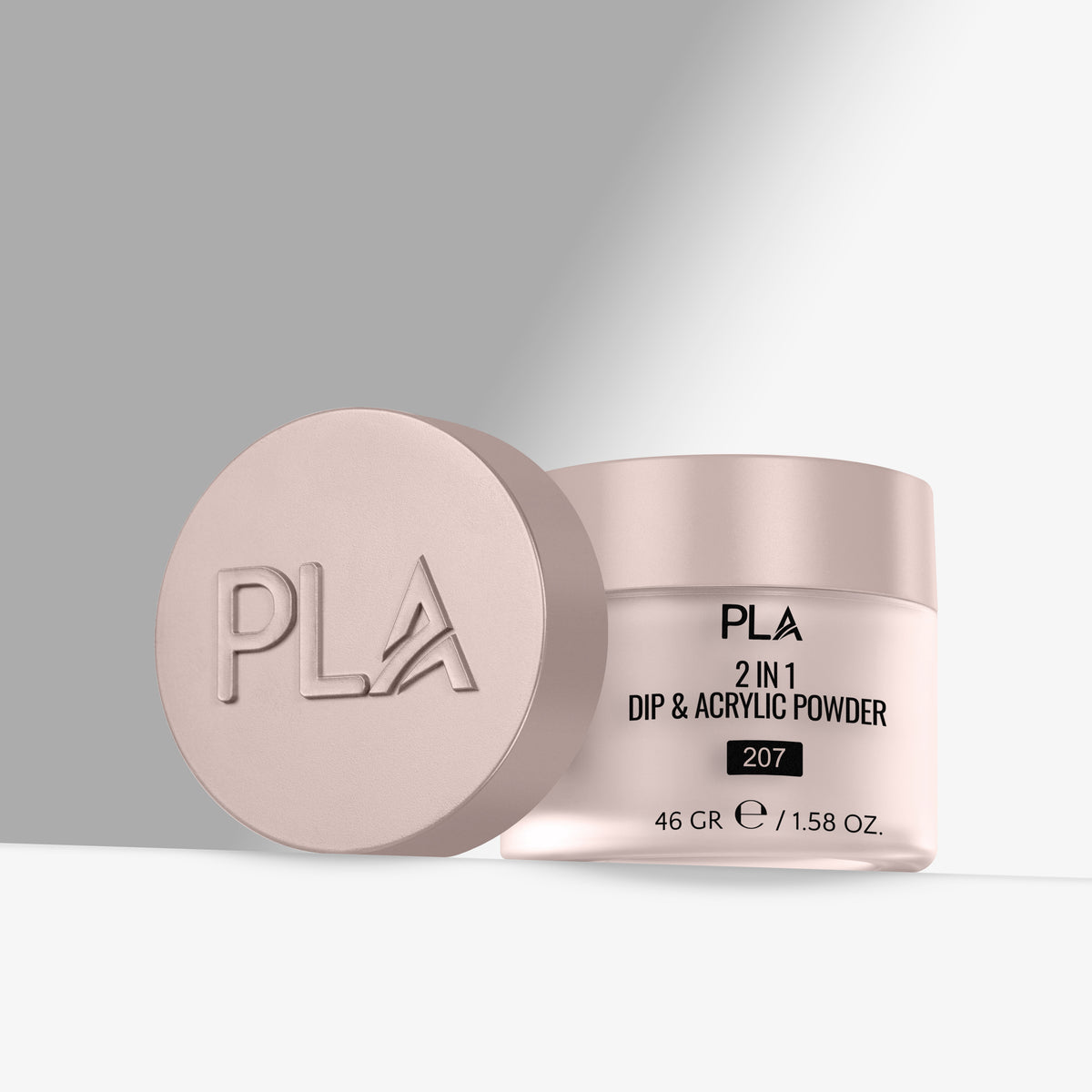 PLA 2-in-1 Dip & Acrylic Powder - 207 Fashionably Light