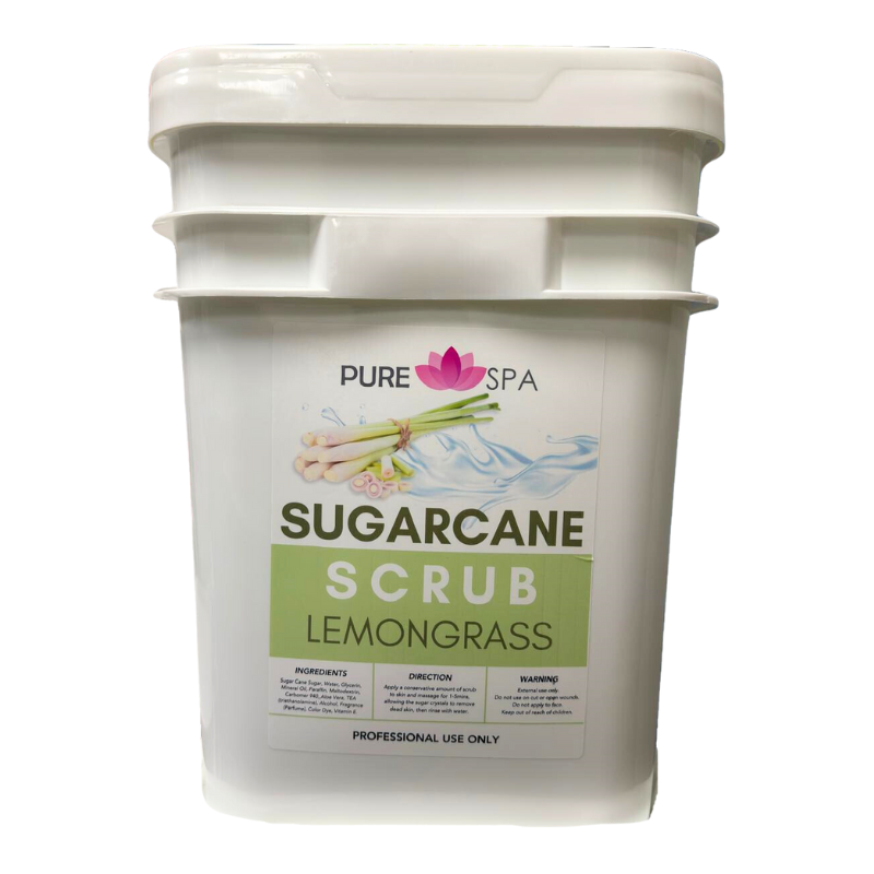 Lemongrass Sugar Scrub 5 Gallon by PureSpa