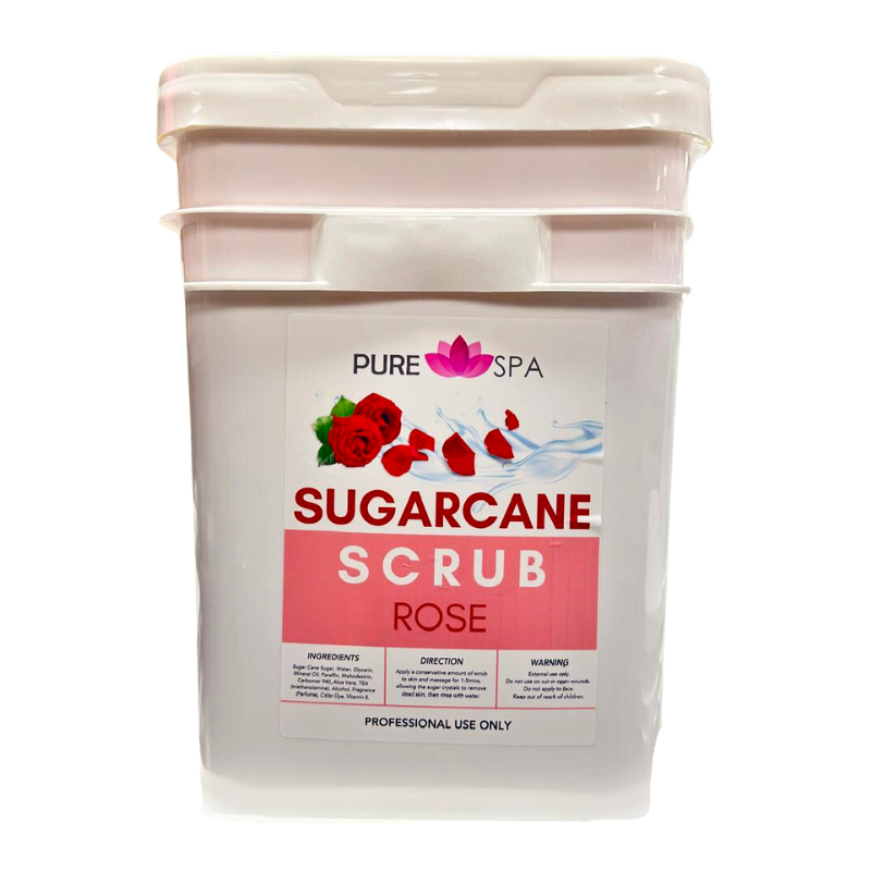 Rose Sugar Scrub 5 Gallon by PureSpa