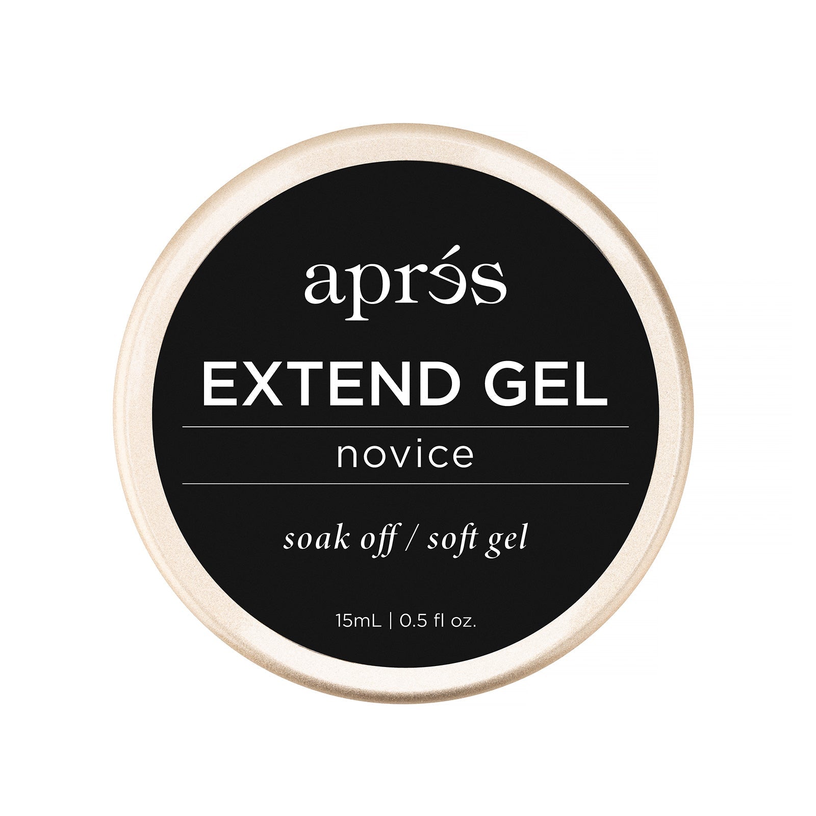 Top view of Extend Gel Novice by Apres