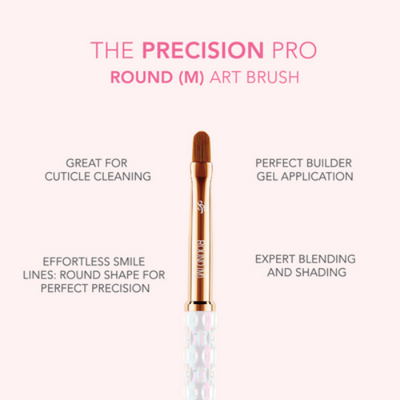 Info about M Round Nail Art Brush by Kiara Sky