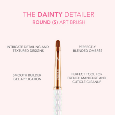 Info about S Round Nail Art Brush by Kiara Sky