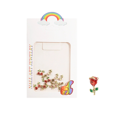 Rose Nail Charms
