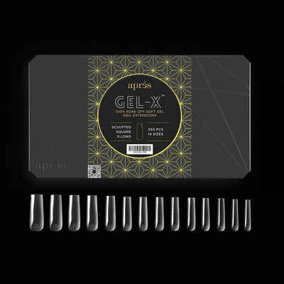 Example of Sculpted Extra Long Square 2.0 Tips 350PC by Apres