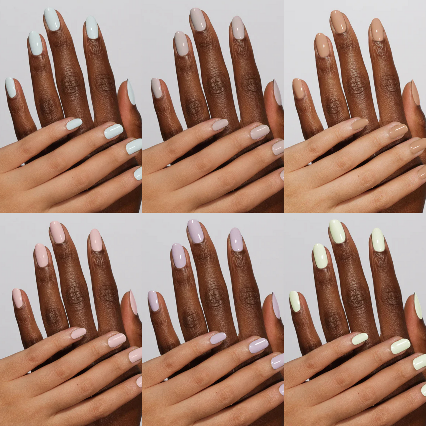 DND Gel & Polish 6pc Bundle - Sad Beige Palette