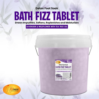 Spa Redi Bath Fizz Tablet 2500pc - Lavender & Wildflower info