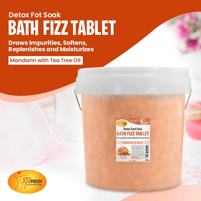 Spa Redi Bath Fizz Tablet 2500pc - Mandarin info